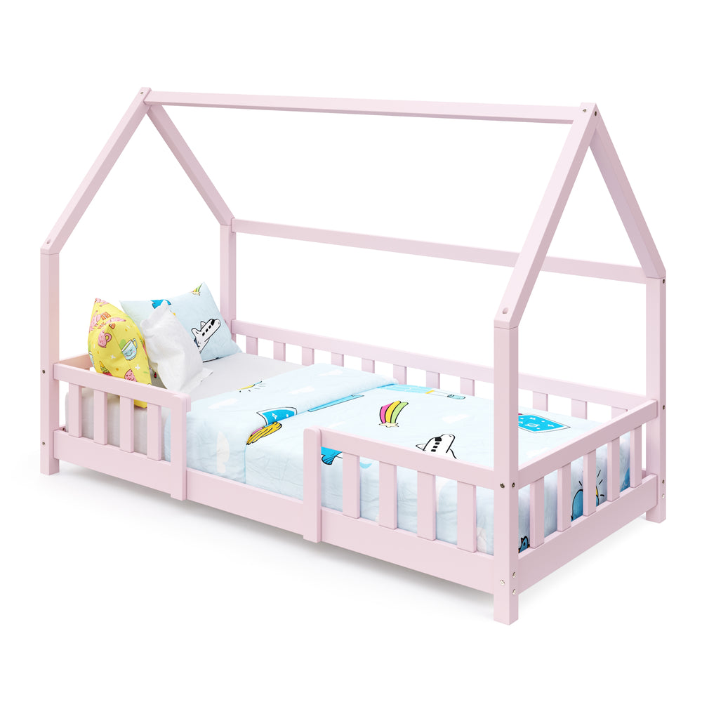 Kinderbett MAISON 80 x 160 cm rosa
