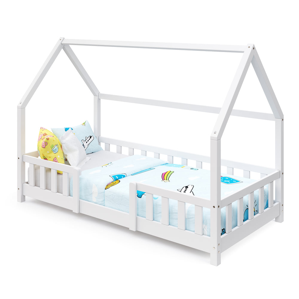 Kinderbett MAISON 80 x 160 cm weiss