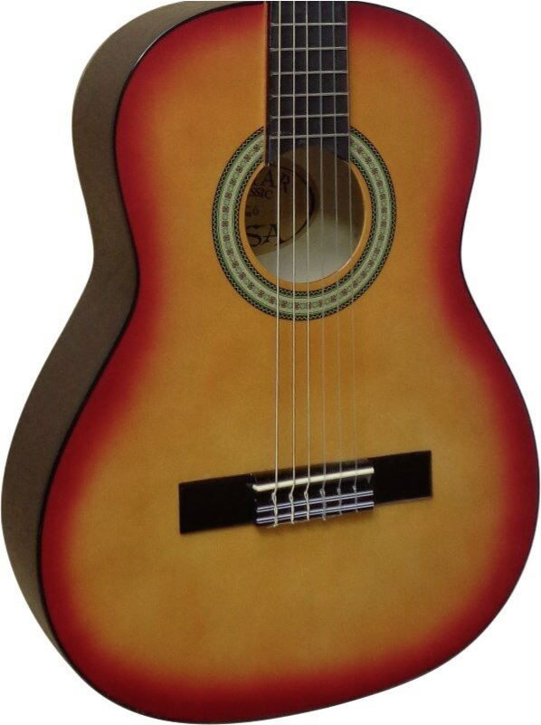 Kindergitarre Klassik 1/2 Grösse Sunburst