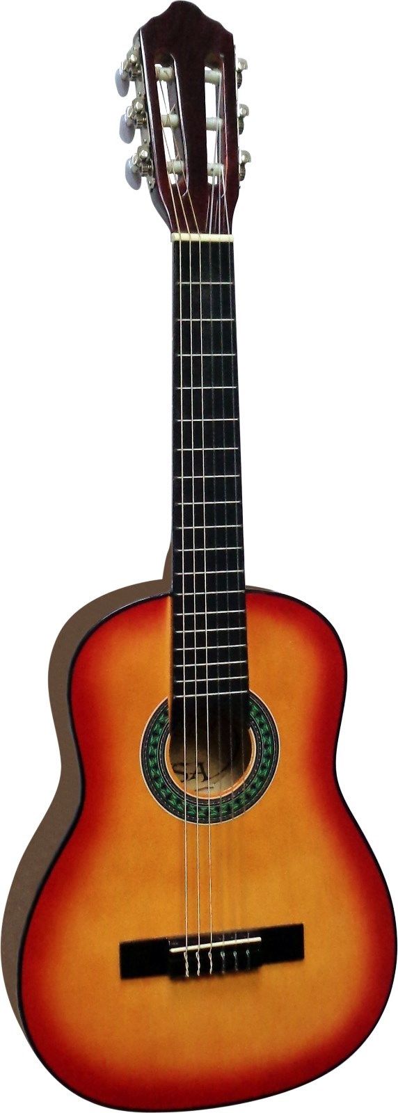 Chitarra classica per bambini 1/4 - Accessori Sunburst