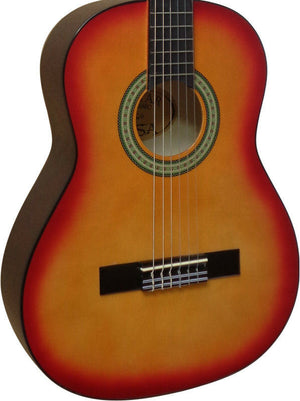 Kindergitarre Klassik 3/4 Grösse Sunburst