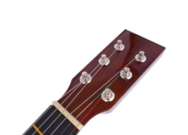 Kindergitarre akustisch braun
