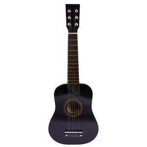 Kindergitarre akustisch schwarz