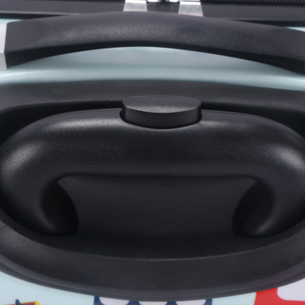 Kinderkoffer Hartschalenkoffer Autos blau
