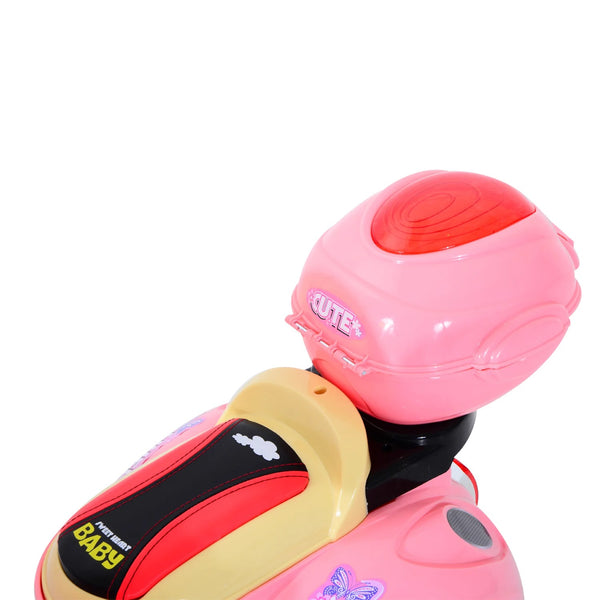 Kindermotorrad Pink Madame Elektromotorrad