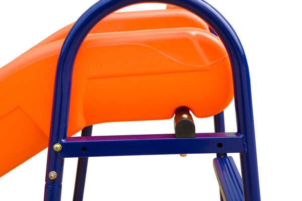 Garten-Kinderschaukel mit Rutschbahn + Wippe