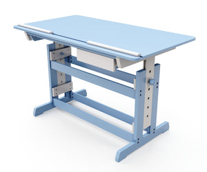 Kinderschreibtisch blau