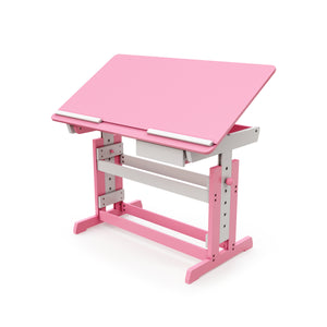 Kinderschreibtisch pink