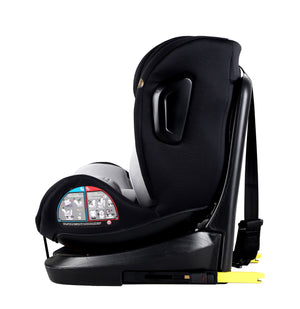 Kindersitz Auto 360° drehbar grau