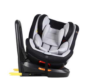 Kindersitz Auto 360° drehbar grau