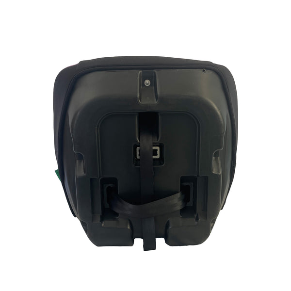 Kindersitz Auto grau