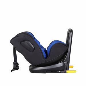 Kindersitz Auto 360° drehbar schwarz/blau