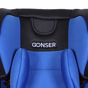 Kindersitz Auto 360° drehbar schwarz/blau