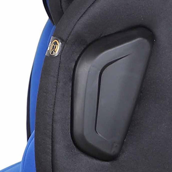 Kindersitz Auto 360° drehbar schwarz/blau