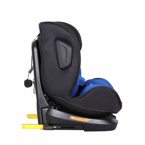Kindersitz Auto 360° drehbar schwarz/blau