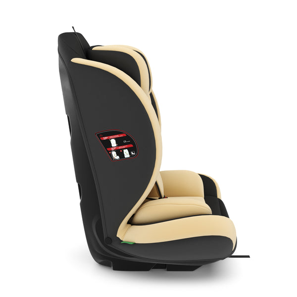 Kindersitz Auto beige