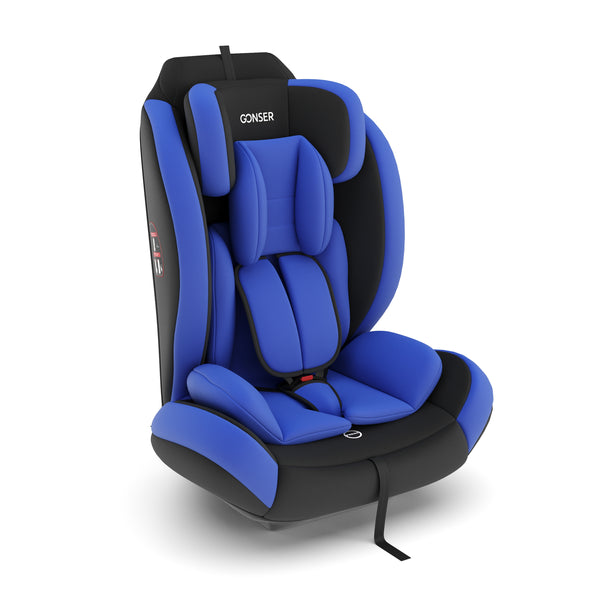 Kindersitz Auto blau