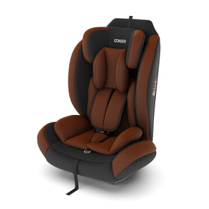 Kindersitz Auto dunkelbraun