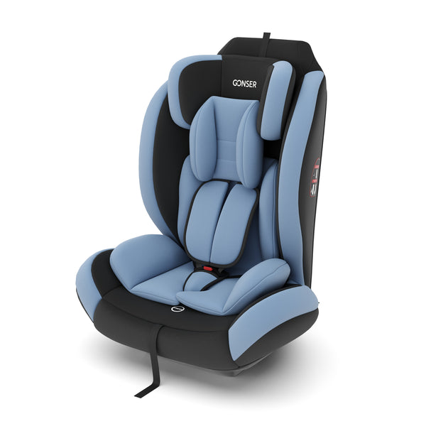 Kindersitz Auto hellblau