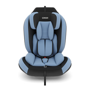 Kindersitz Auto hellblau