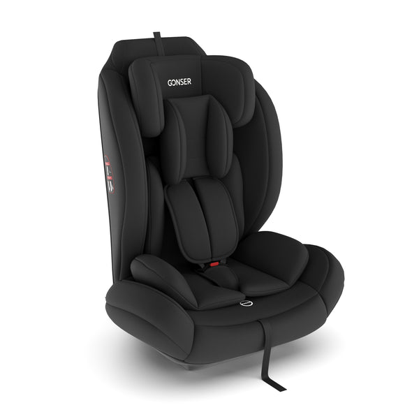 Kindersitz Auto mit ISOFIX schwarz