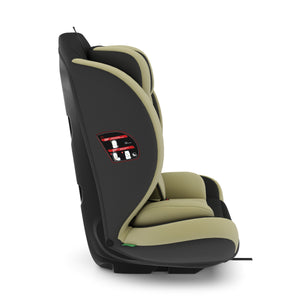 Kindersitz Auto olive