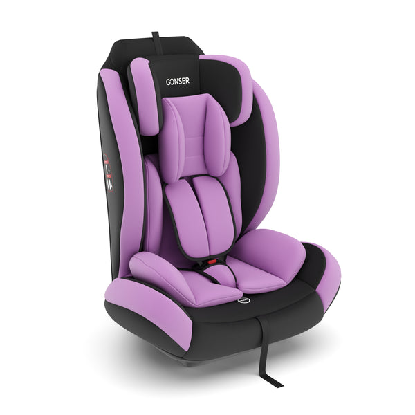 Kindersitz Auto violett