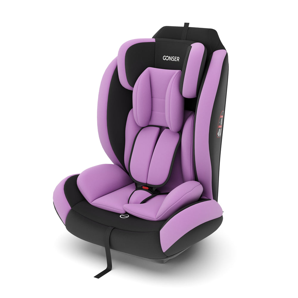 Child car seat, purple