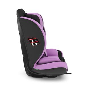 Kindersitz Auto violett