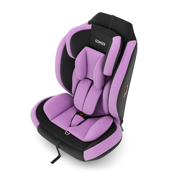 Kindersitz Auto violett