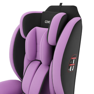 Kindersitz Auto violett
