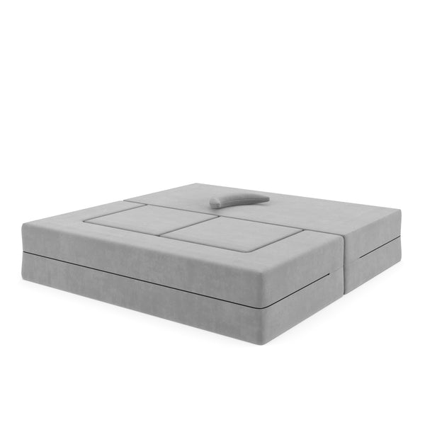 Kindersofa Spielsofa BARNY grau