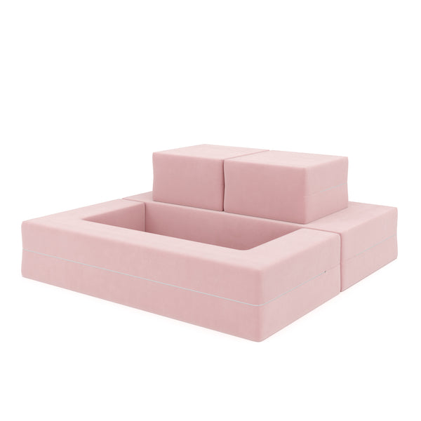 Kindersofa Spielsofa BARNY rosa