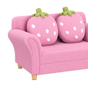 Kindersofa Spielsofa MERY rosa