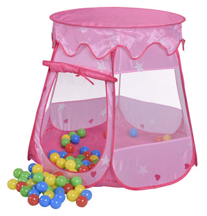 Children's play tent ball pit (100 balls)