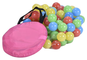 Children's play tent ball pit (100 balls)