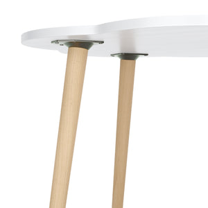 Kindertisch mit 2 Hocker DREAMYCLOUD weiss/natur