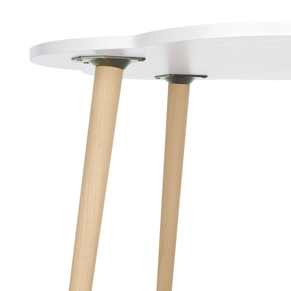 Kindertisch mit 2 Hocker DREAMYCLOUD weiss/natur
