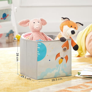 Scaffale portagiochi bianco per cameretta bambini TINO