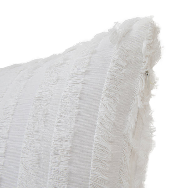 Cuscino EMILIO, bianco, 50 x 30 cm