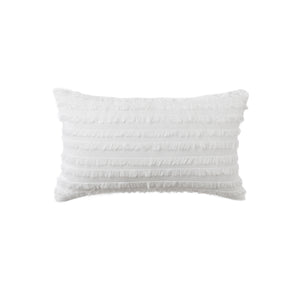 Cuscino EMILIO, bianco, 50 x 30 cm