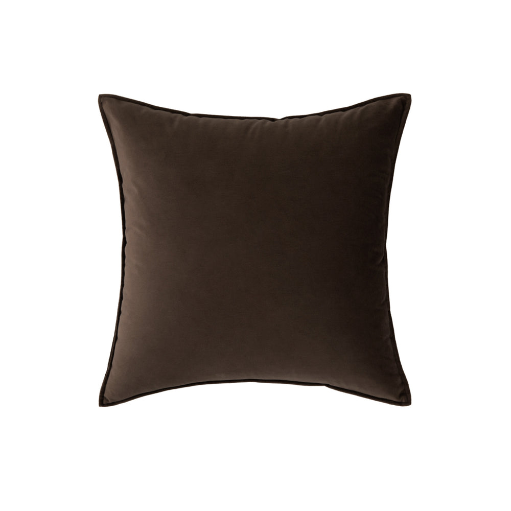 Cuscino MATTEO, marrone scuro, 45 x 45 cm