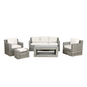 Kissenbezüge Rattanlounge Manila beige