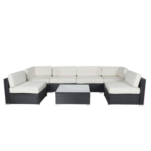 Kissenbezüge Rattanlounge Sydney beige
