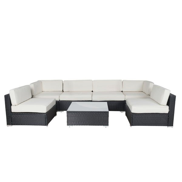 Kissenbezüge Rattanlounge Sydney beige