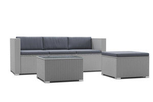 Kissenbezug für Rattanlounge NIZZA anthrazit