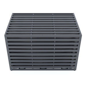 Kissenbox DALLAS Alu 150 x 100 x 100 cm anthrazit