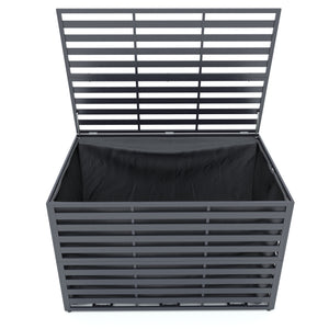 Kissenbox DALLAS Alu 150 x 100 x 100 cm anthrazit