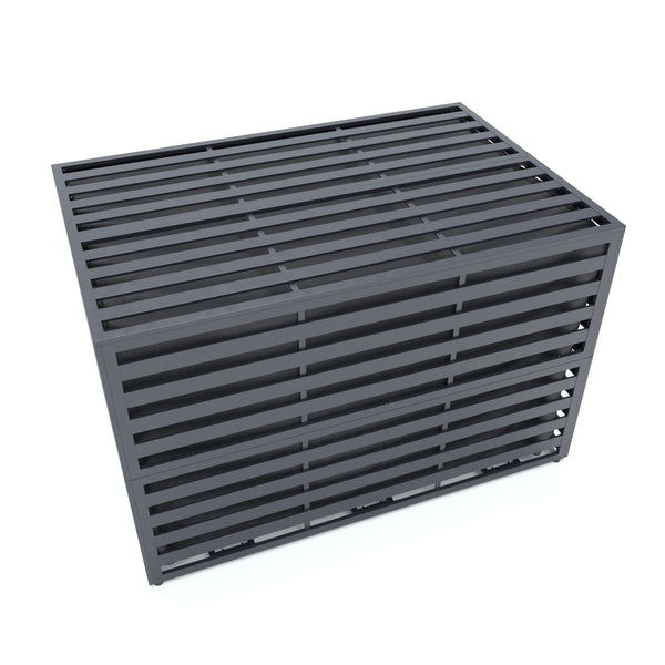 Kissenbox DALLAS Alu 150 x 100 x 100 cm anthrazit