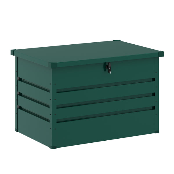 Gartenbox wasserdicht MONACO 100 x 62 x 64 cm 300L grün